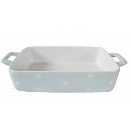Форма для выпечки polka dot blue 29,5x17x5 см
